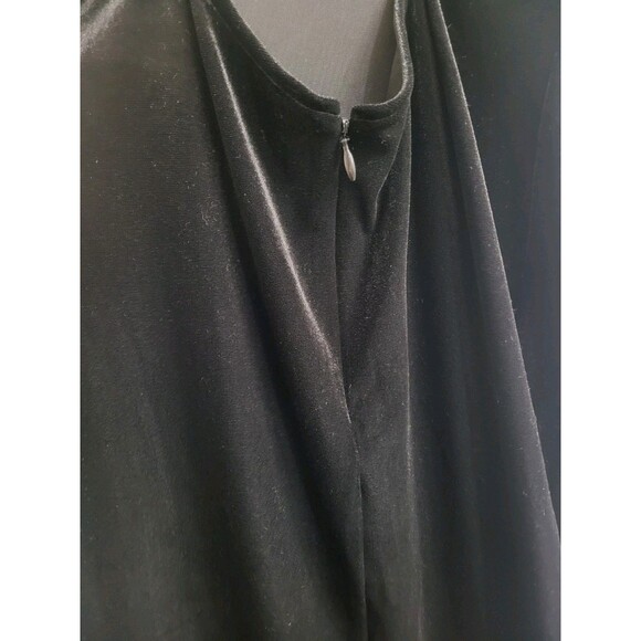 Michael Costello x REVOLVE Tawny Black Velvet Strappy Back Maxi Dress XS NWT - Picture 11 of 15